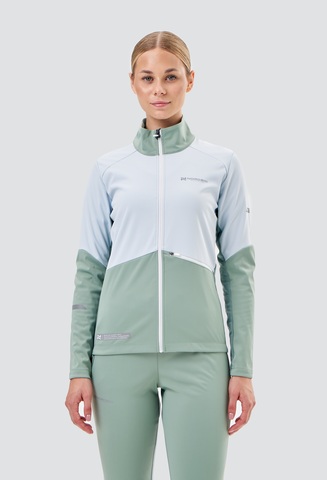 Женская тренировочная лыжная куртка Nordski Pro 2.0 pearl blue-ice mint