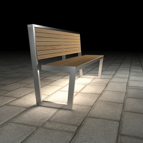 Sofa PARK with lights