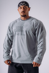 Лонгслив NEBBIA x Olympia Long Sleeve T-Shirt 952 серый