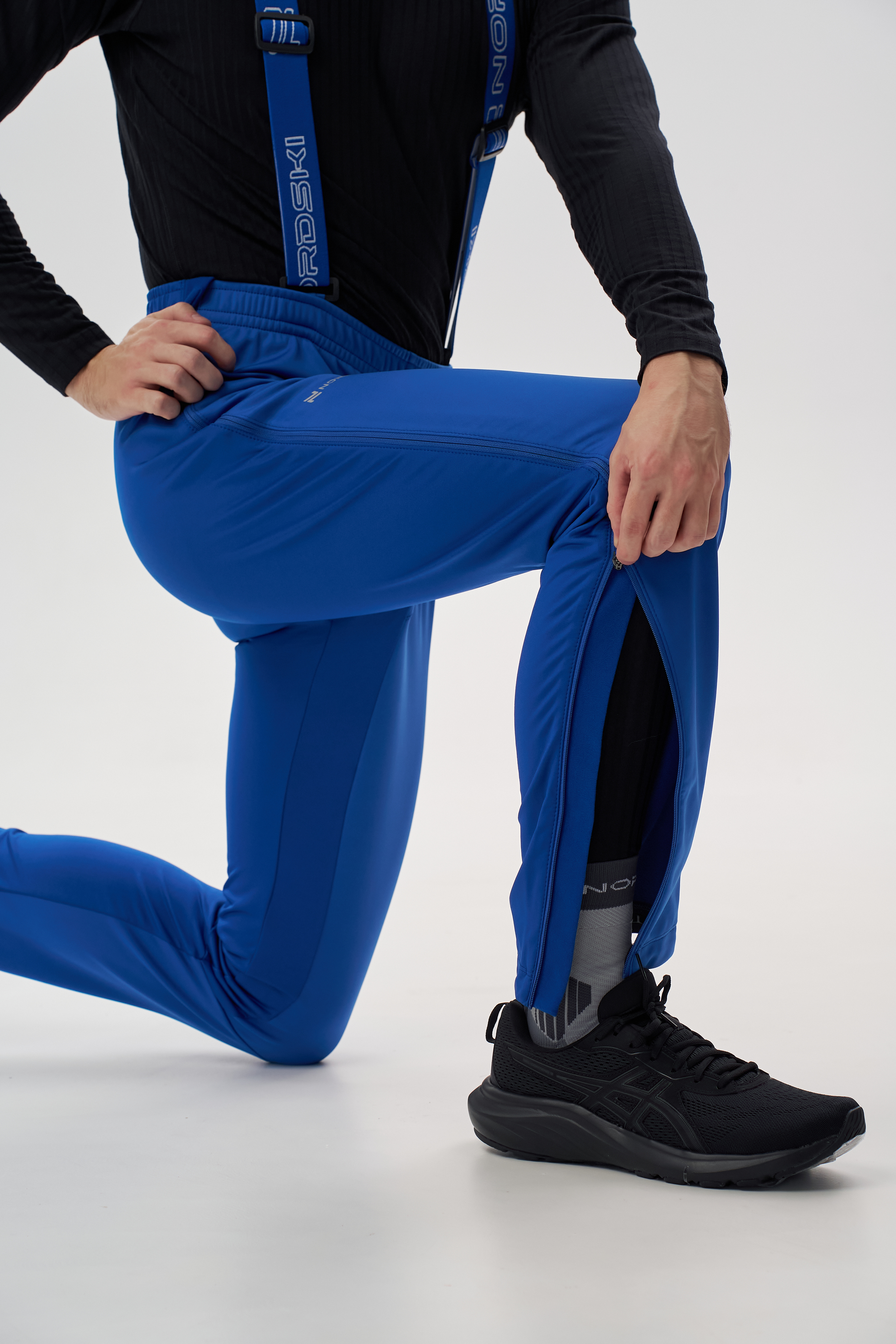 Мужские тренировочные лыжные брюки Nordski Advance 2.0 true blue - 9