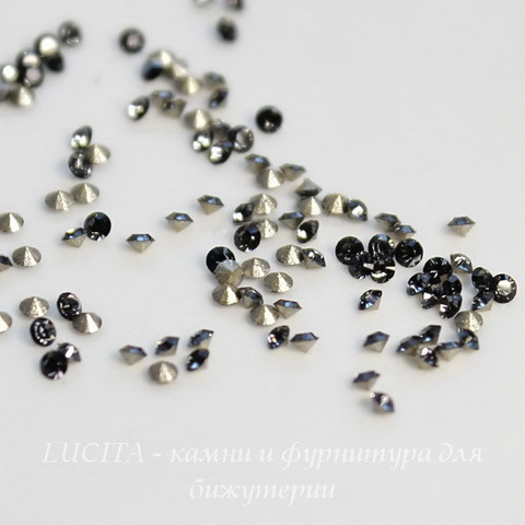 1028 Стразы Сваровски Crystal Silver Night PP 13 (1,9-2 мм), 10 штук (2)