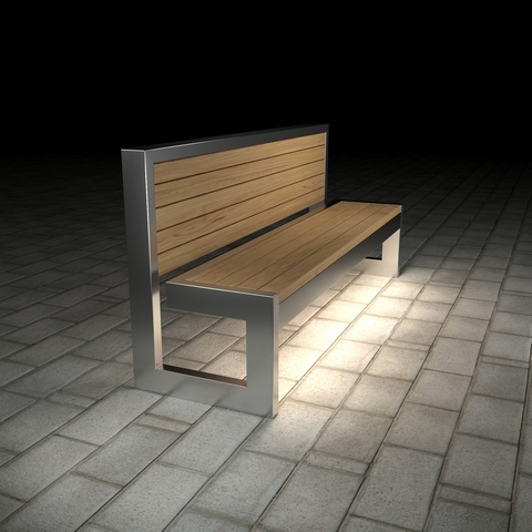Sofa PARK with lights