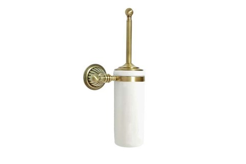 Boheme Hermitage 10333 Туалетный ершик настенный, цвет: золото