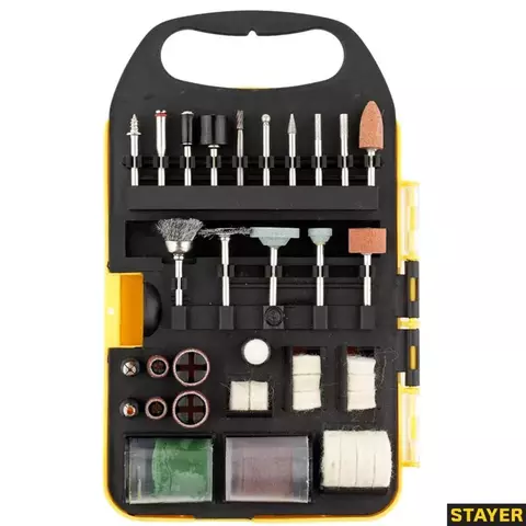 STAYER 71 предм., набор мини-насадок для гравировальных машин (29902-H71)