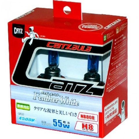 Газонаполненные лампы CATZ H8 NB808 (4500К) Газонаполненные лампы CATZ H8 NB808 (4500К)