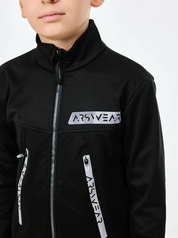 Детская лыжная куртка Arswear Softshell Rase Kids черная