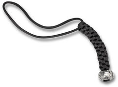 Фото Темляк Lanyard w/ Pewter Round Spyder Bead, Spyderco BEAD2LY