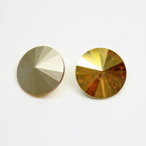 1122 Rivoli Ювелирные стразы Сваровски Crystal Metallic Sunshine (12 мм)