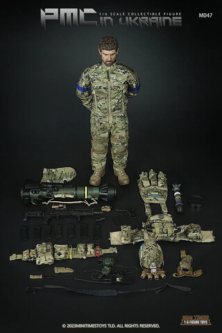 Фигурка Боец ЧВК в Украине масштаб 1/6