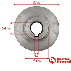 Шкив ведущий QUATTRO ELEMENTI B 360-50 (770-285-052)