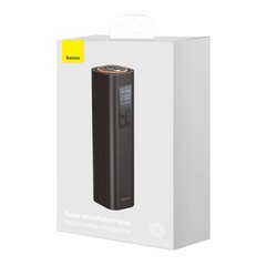 Автомобильный компрессор Baseus Super Mini Inflator Pump CRCQ000001 черный
