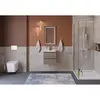 BelBagno KRAFT 39-500/390-2C-SO-СO База под раковину подвесная с фрезерованными ручками по всей длине фасада с 2 выкатн. ящ.,Бежевый Мат.,500x395x500
