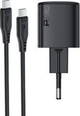 Зарядное устройство ACEFAST A118 set(P16) Fast PD 30W GaN USB-C Wall Charger EU с каб USB-C/Lightning, черный
