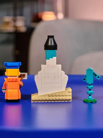 Конструктор Brick Labs : Вовка и печка