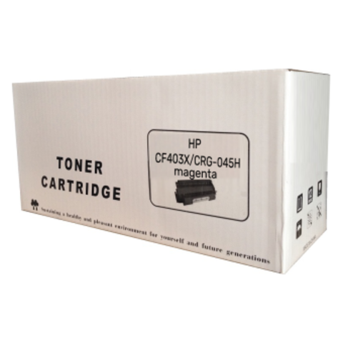 Картридж лазерный цветной OEM 201X CF403X/CRG-045H пурпурный (magenta), до 2200 стр. - купить в компании MAKtorg