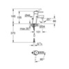 GROHE Concetto 2338110E Смеситель для раковины