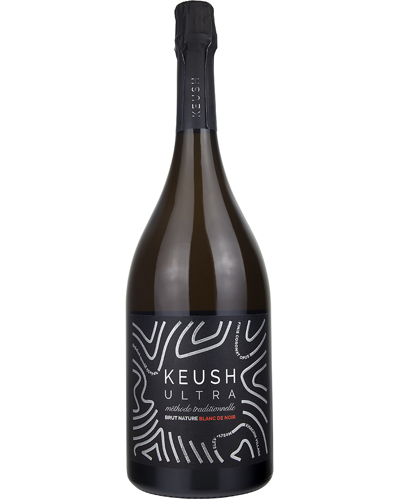 Вино Белое Игристое Keush Блан де Нуар Ультра Брют 2019 г.у. 12,5% 1,5 л, Армения