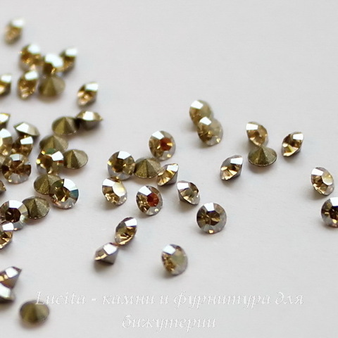 1028 Стразы Сваровски Crystal Golden Shadow PP 14 (2-2,1 мм), 10 штук ()