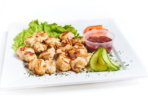 Шашлык из куриной грудки замороженный, 1кг