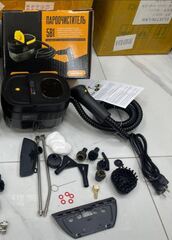 Профессиональный пароочиститель мощный для уборки дома 5в1, 4000 Вт, 15 насадок, парогенератор для уборки дома Hasvik Damp