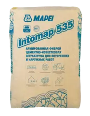 Штукатурка цементно-известковая Mapei Intomap 535 25 кг.