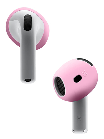 Амбушюры для наушников Airpods 4 (светло-розовый)
