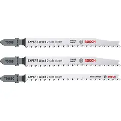Пилки для лобзика по дереву T308B/ T308BO Wood Expert BOSCH 2608900559