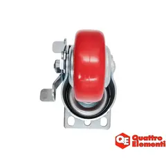 Колесо QUATTRO ELEMENTI QE70DN/ 120D вертлюжное (TK8-010-068)
