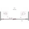 BelBagno SOFT_CLOSE-2-BF-1-150-C-GM Душевая дверь