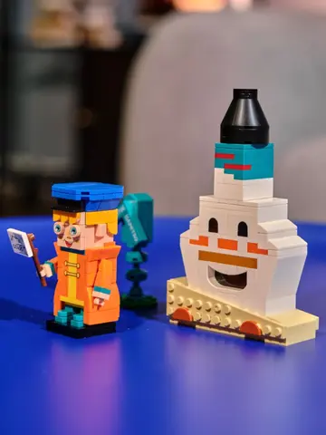 Конструктор Brick Labs : Вовка и печка
