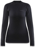 Премиальный Теплый Комплект термобелья Craft Warm Fuseknit Intensity 21-22 женский Navy-Black