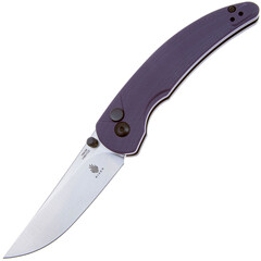 Фото Складной нож Kizer Chili Pepper Satin, сталь 154CM, рукоять G10, фиолетовый