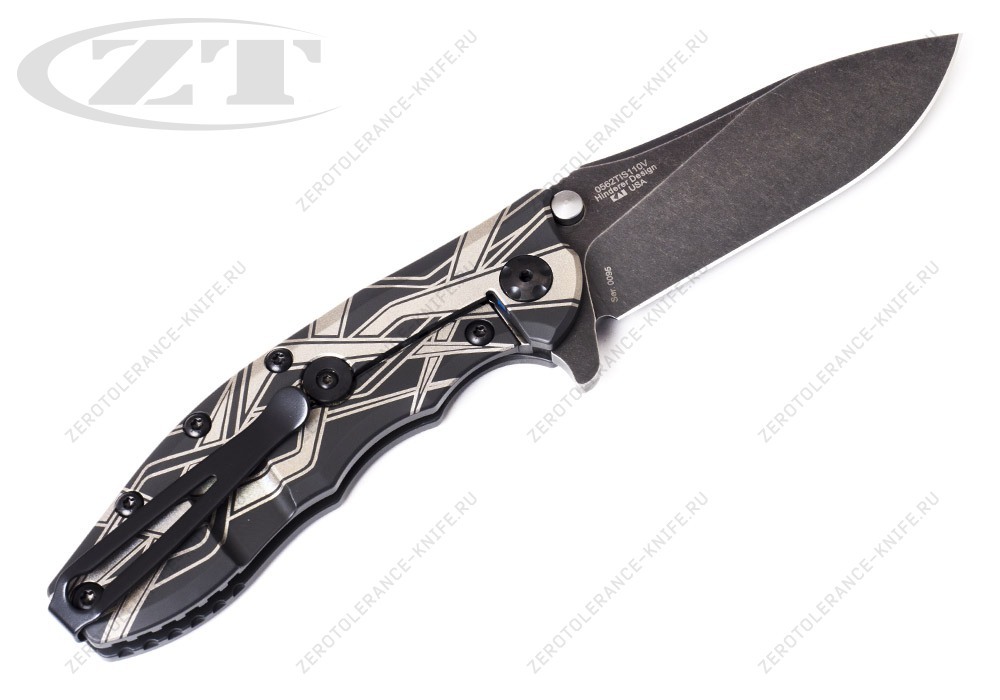 Нож Zero Tolerance 0562Ti S110V Hinderer - фотография 
