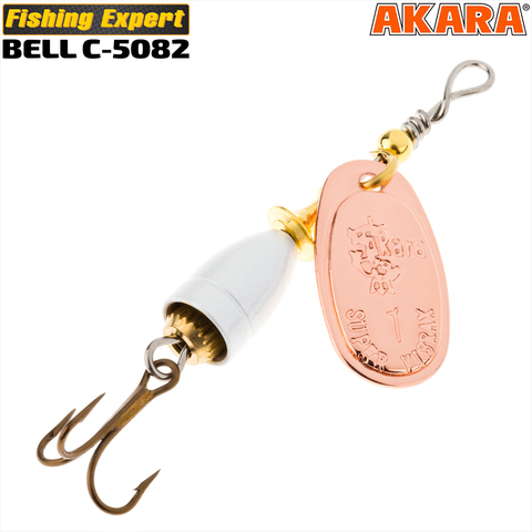 Блесна вращ. Akara C-5082  4 гр. 002/Sil 5 шт/уп. продажа от 1 уп.