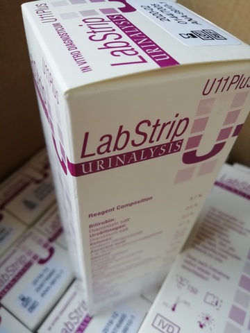 Тест-полоски Лабстрип LabStrip U-11 (ЛабСтрип) №150 /77 Elektronika Kft,Венгрия/