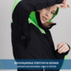 Горнолыжная куртка женская Nordski Extreme black-lime - 6