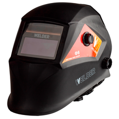 Маска сварочная WELDER PRO Ф6 REAL COLOR Хамелеон 93x43 мм, DIN 4/9-13 (Внеш. регул), в пакете WDP-Ф6-П