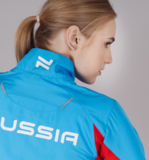 Беговая куртка Nordski Premium Blue/Red женская W