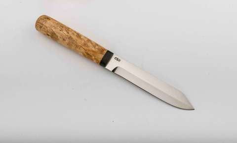 Нож Засапожный-2, Карельская Берёза, 95Х18