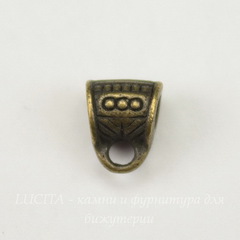 Бейл 7х8х5 мм (цвет - античная бронза)