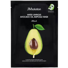 Питательная ультратонкая маска с авокадо JMsolution Water Luminous Avocado Oil Ampoule Mask