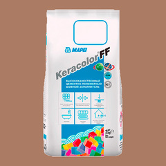 Затирка швов цементная Mapei Keracolor FF №142 Коричневый 2кг