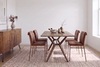 Стол RI010 Brass metal base & Light Grey Ash — фото 2