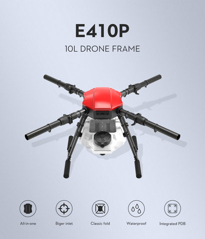 Рама сельскохозяйственного квадрокоптера EFT E410P 10L, 40*320, Water tank