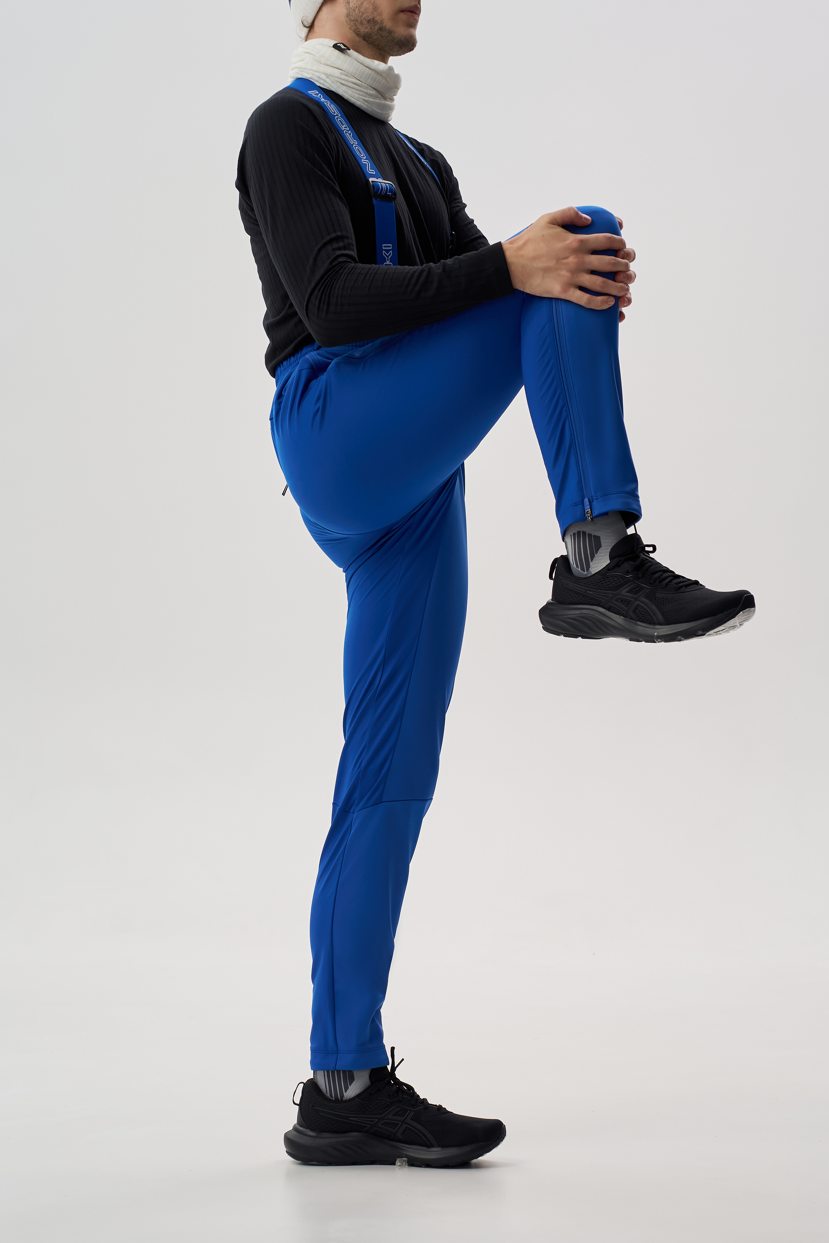 Мужские тренировочные лыжные брюки Nordski Advance 2.0 true blue - 4