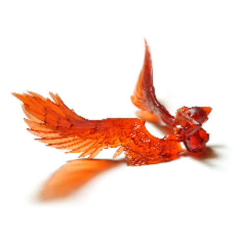 Фотополимер HARZ Labs Basic Resin, красный (0,5 кг)