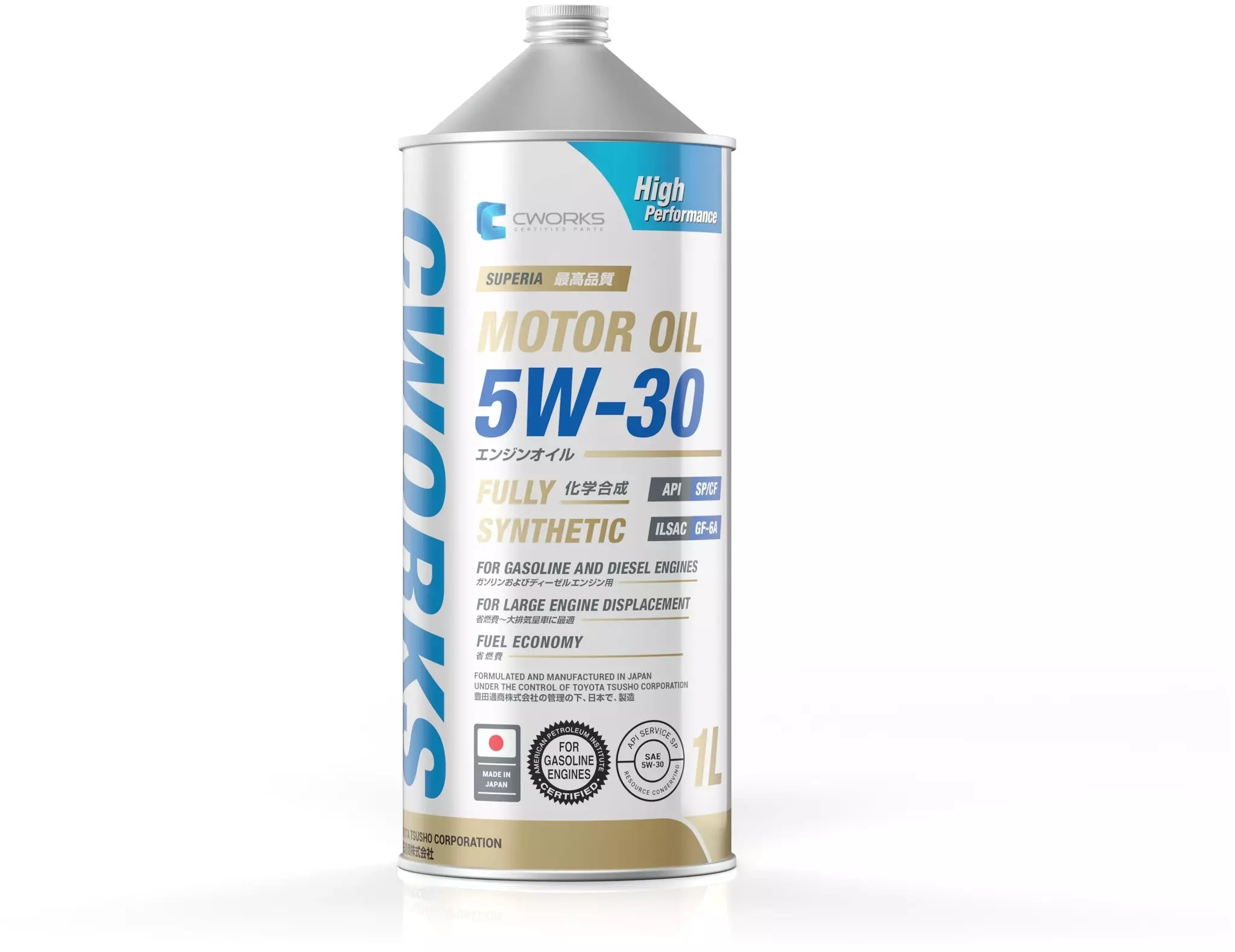 Масло моторное CWORKS SUPERIA 5W-30 синтетическое 1 л