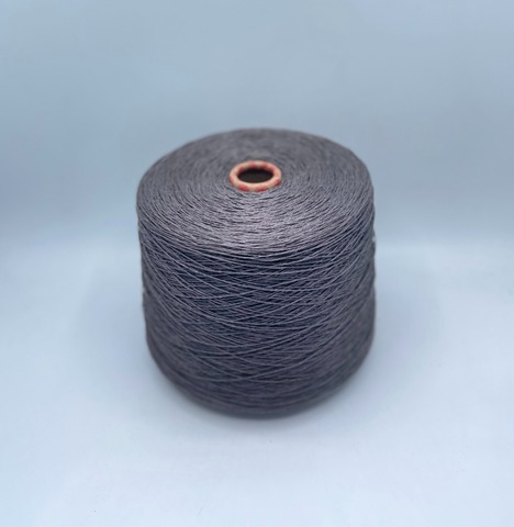 Бобинная пряжа (пр.Италия) art-Cappa 320м/100гр, 100%Конопля  цвет-Мокрая глина, арт.34971