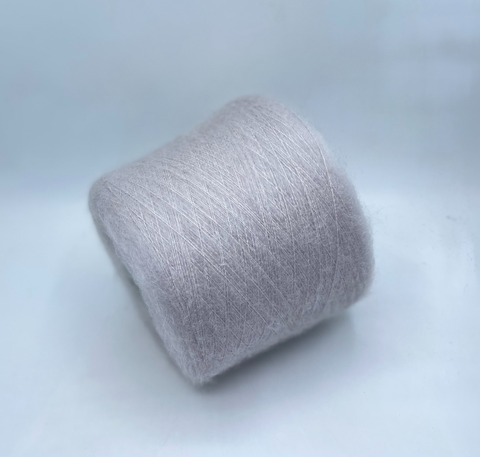 FILCOM (пр.Италия), art.Aurora, 850м/100 гр. 70% Суперкидмохер 30%Шелк , цвет-Серый жемчуг(52) арт-33261