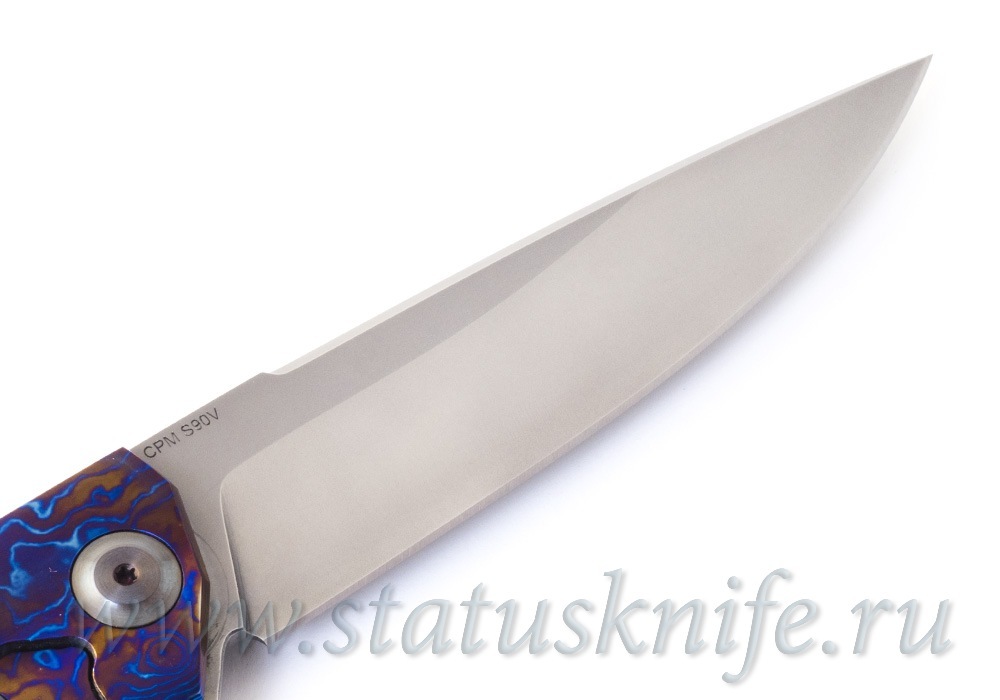 Нож Чебуркова 2020 Гудзон S90V Timascus